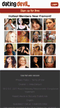 Mobile Screenshot of datingdevil.com